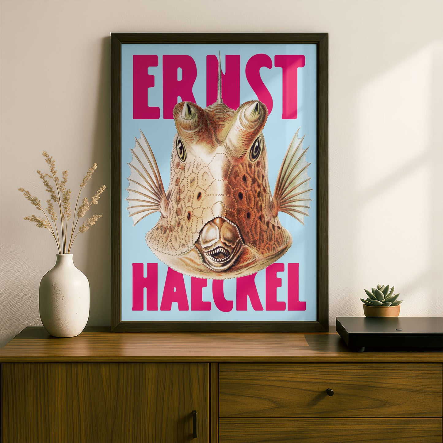 Ernst Haeckel Remixed Art Print 07 | Modern Design | Geometric Wall Art