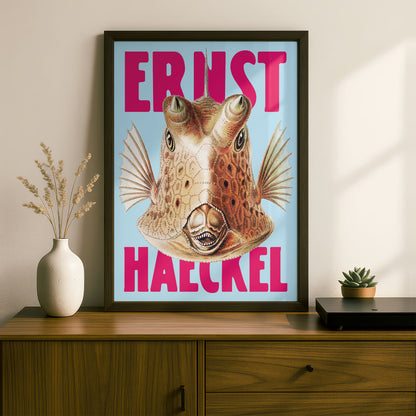 Ernst Haeckel Remixed Art Print 07 | Modern Design | Geometric Wall Art