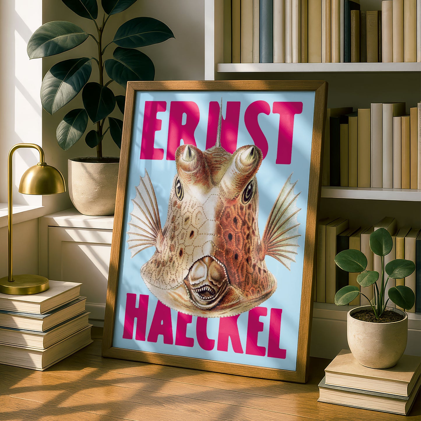 Ernst Haeckel Remixed Art Print 07 | Modern Design | Geometric Wall Art