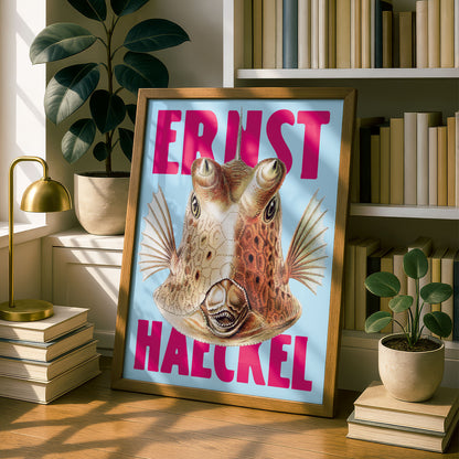 Ernst Haeckel Remixed Art Print 07 | Modern Design | Geometric Wall Art