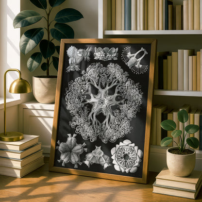 Ernst Haeckel Art Print | Plate 70: Astrophyton | Vintage Wall Art Poster