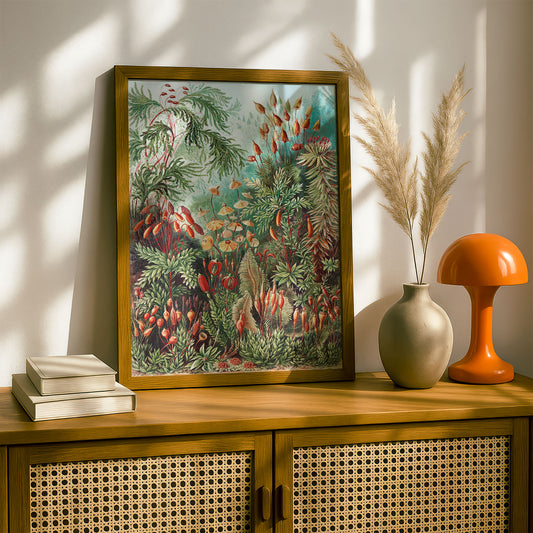 Ernst Haeckel Art Print | Plate 72: Polytrichum | Vintage Wall Art Poster