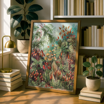 Ernst Haeckel Art Print | Plate 72: Polytrichum | Vintage Wall Art Poster