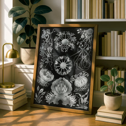 Ernst Haeckel Art Print | Plate 74: Cypripedium | Vintage Wall Art Poster