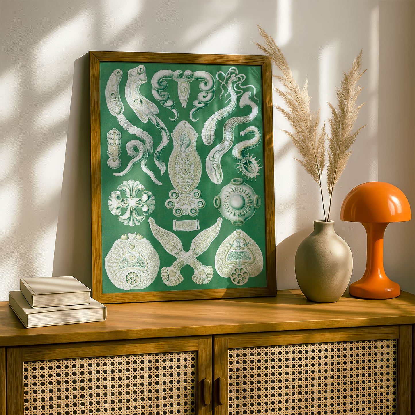 Ernst Haeckel Art Print | Plate 75: Diplozoon | Vintage Wall Art Poster