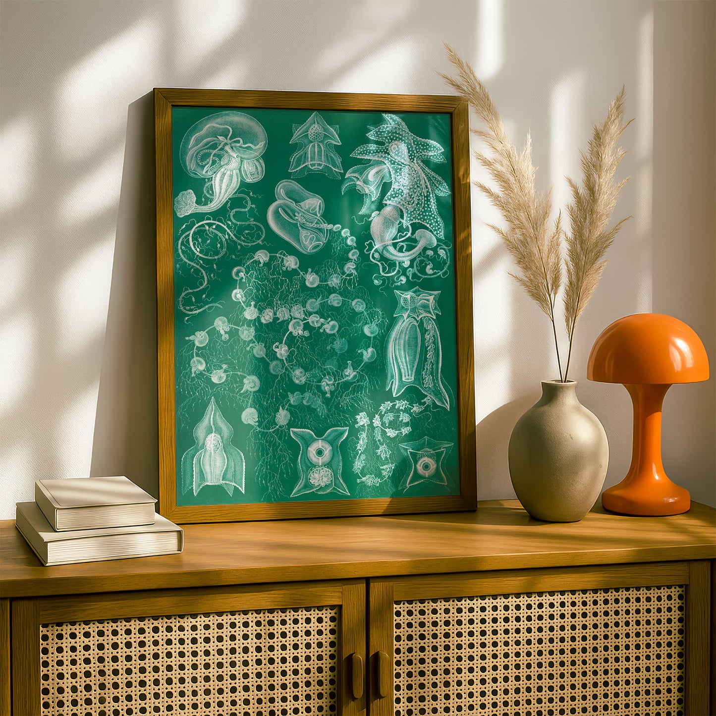 Ernst Haeckel Art Print | Plate 77: Bassia | Quality Vintage Wall Art Poster