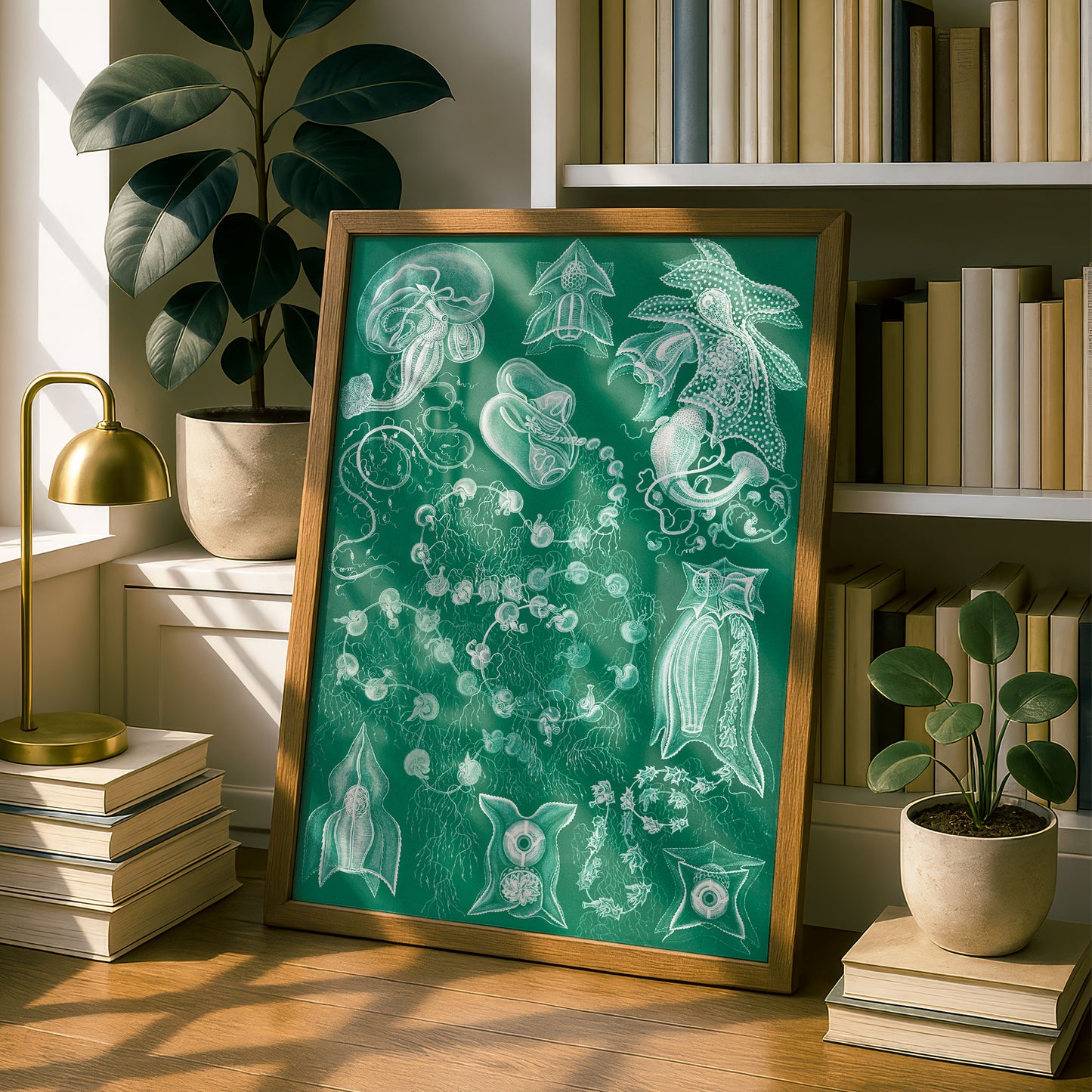 Ernst Haeckel Art Print | Plate 77: Bassia | Quality Vintage Wall Art Poster