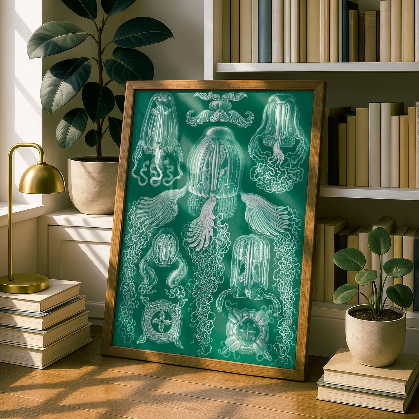 Ernst Haeckel Art Print | Plate 78: Charybdea | Vintage Wall Art Poster