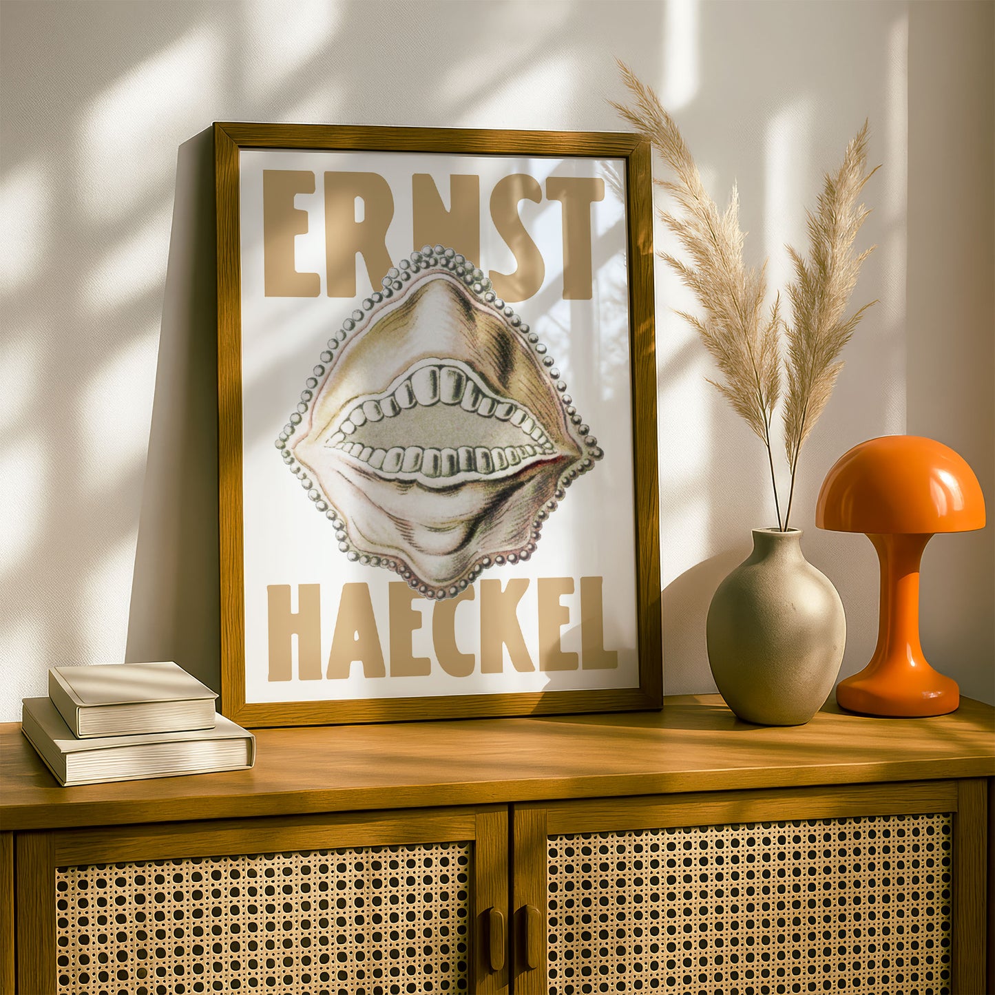 Ernst Haeckel Remixed Art Print 08 | Vintage Art Reimagined | Modern Wall Art