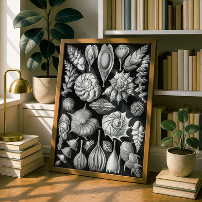 Ernst Haeckel Art Print | Plate 81: Lagena | Quality Vintage Wall Art Poster