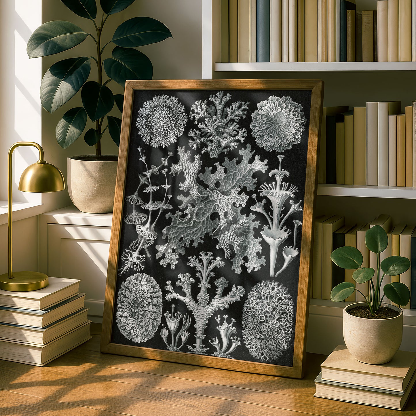 Ernst Haeckel Art Print | Plate 83: Cladonia | Vintage Wall Art Poster