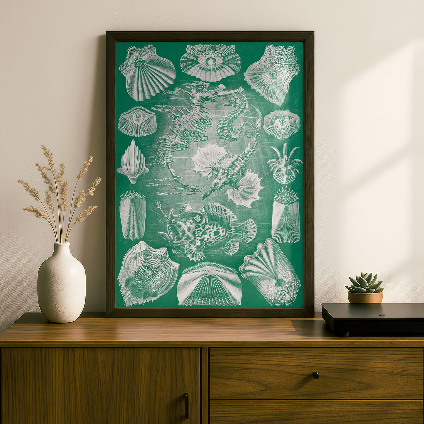 Ernst Haeckel Art Print | Plate 87: Pegasus | Quality Vintage Wall Art Poster