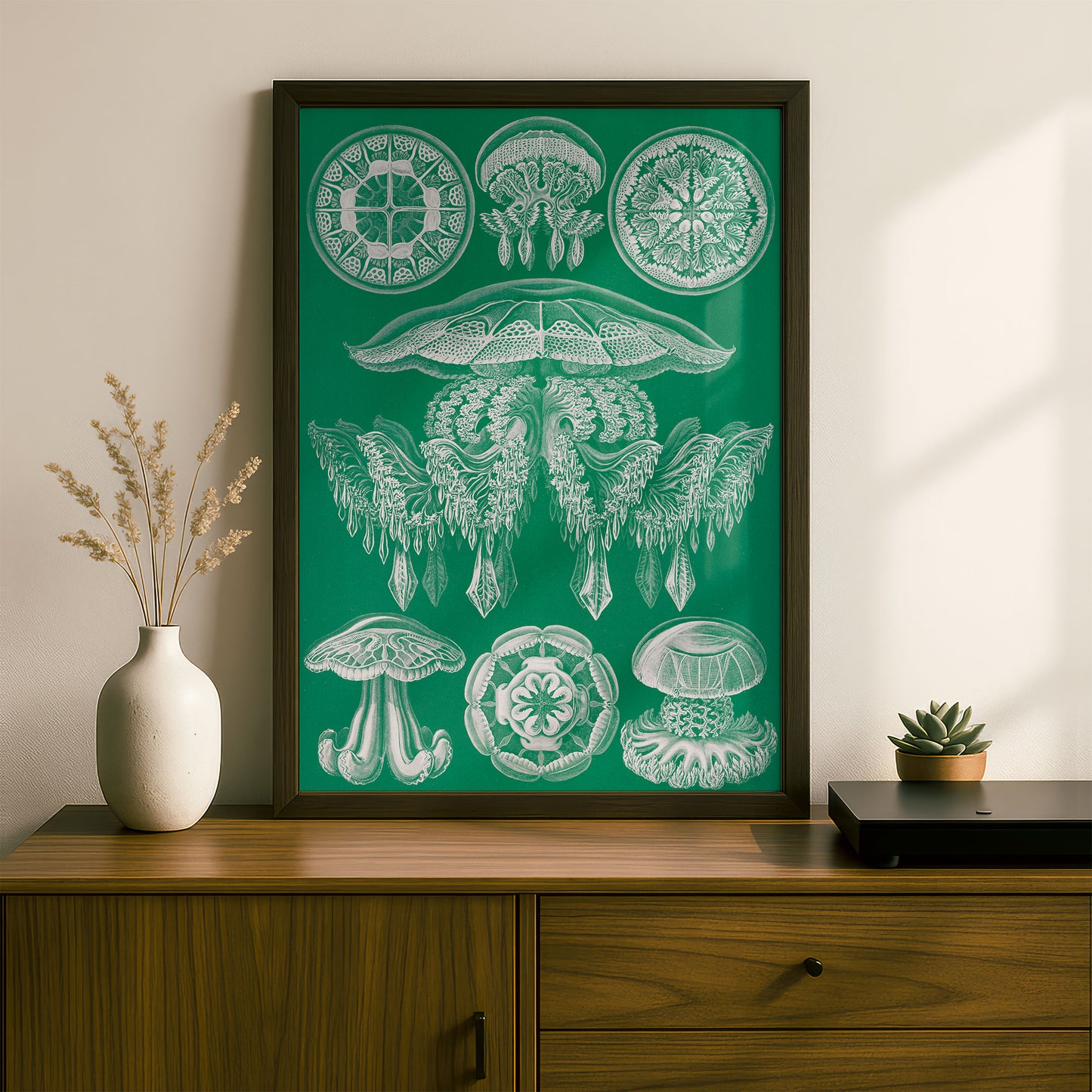 Ernst Haeckel Art Print | Plate 88: Pilema | Quality Vintage Wall Art Poster