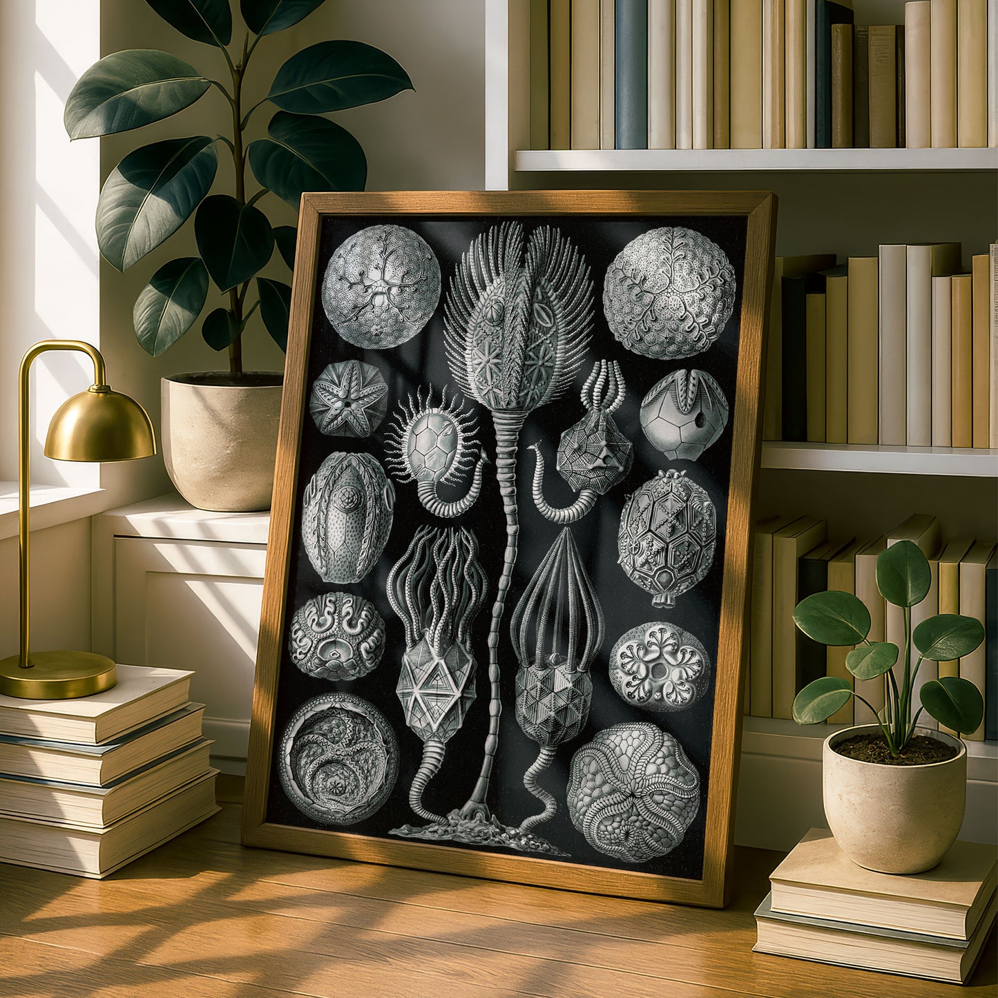 Ernst Haeckel Art Print | Plate 90: Callocystis | Vintage Wall Art Poster