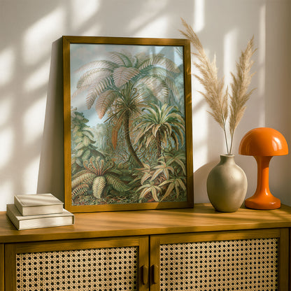 Ernst Haeckel Art Print | Plate 92: Alsophila | Vintage Wall Art Poster