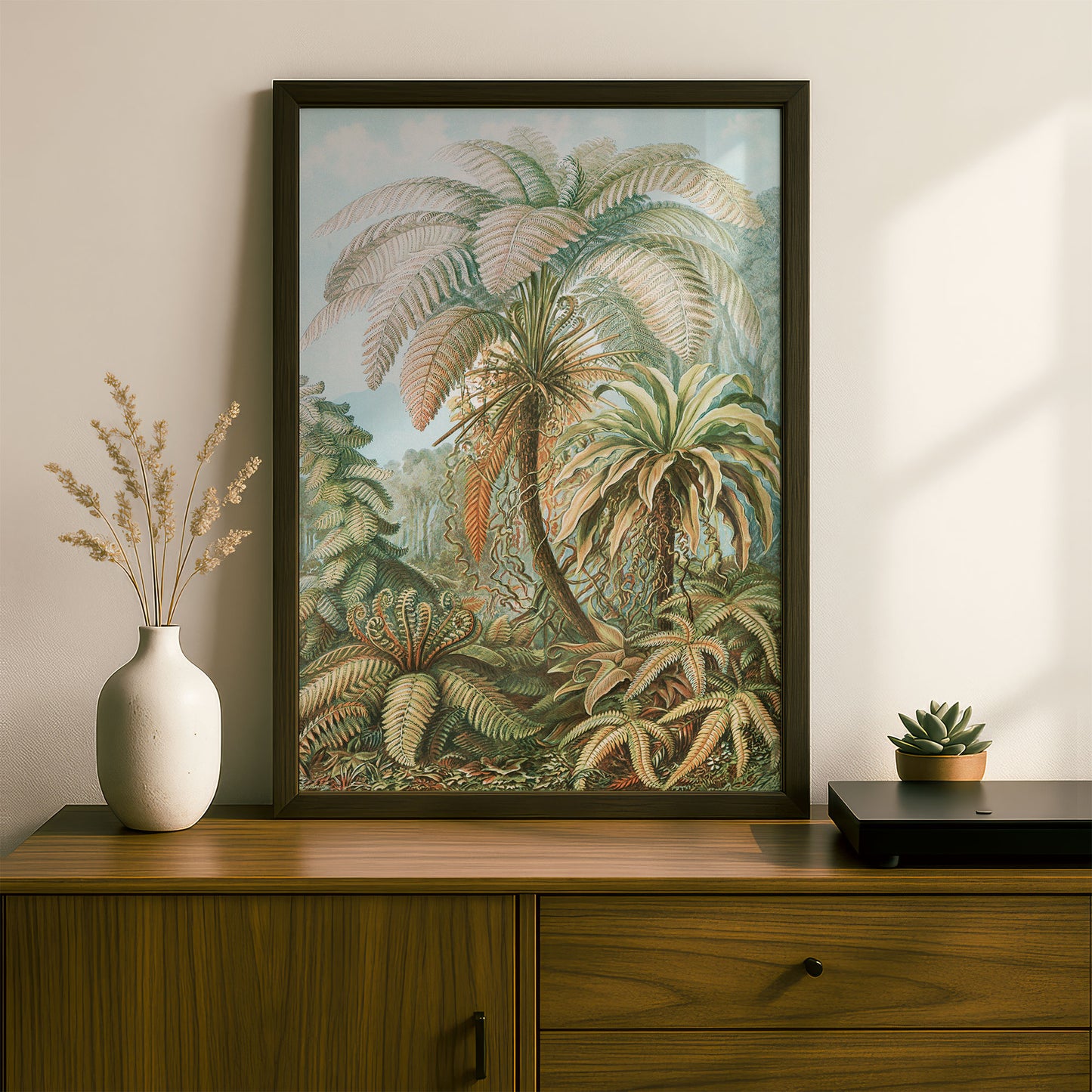 Ernst Haeckel Art Print | Plate 92: Alsophila | Vintage Wall Art Poster