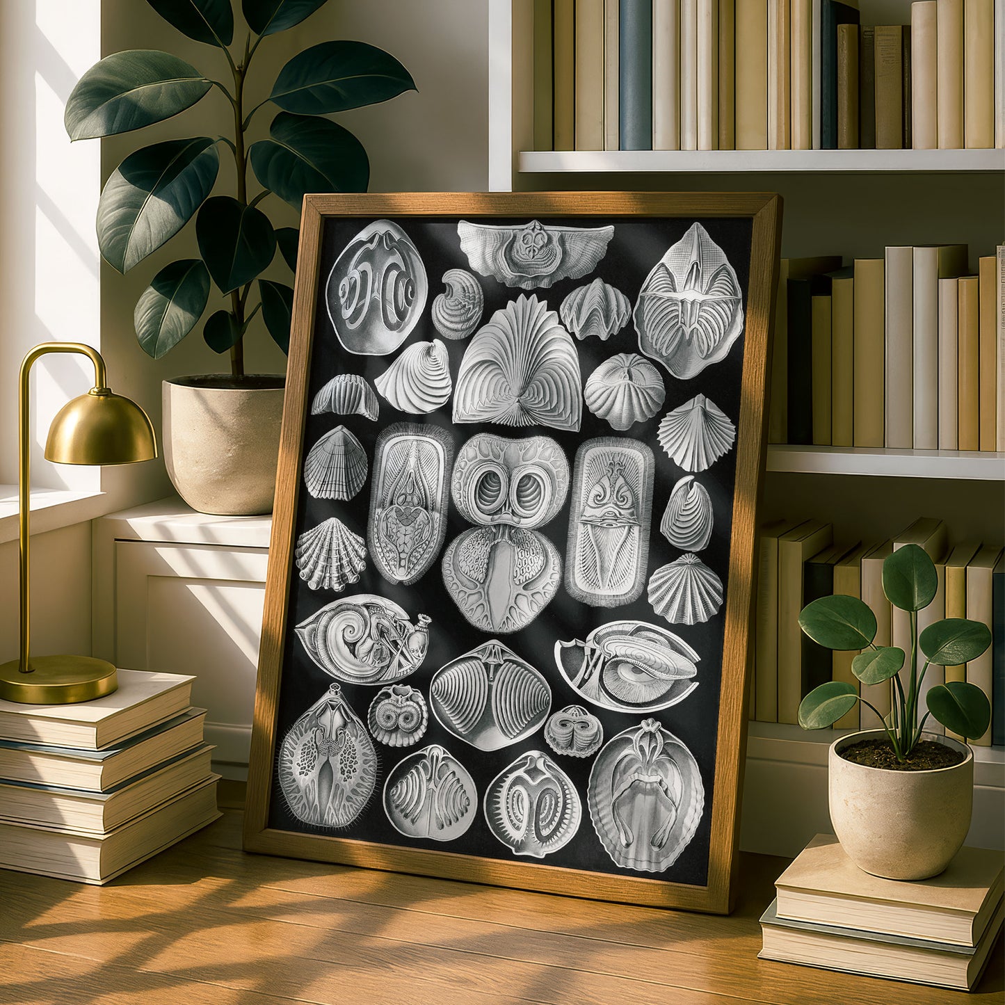 Ernst Haeckel Art Print | Plate 97: Terebratula | Vintage Wall Art Poster