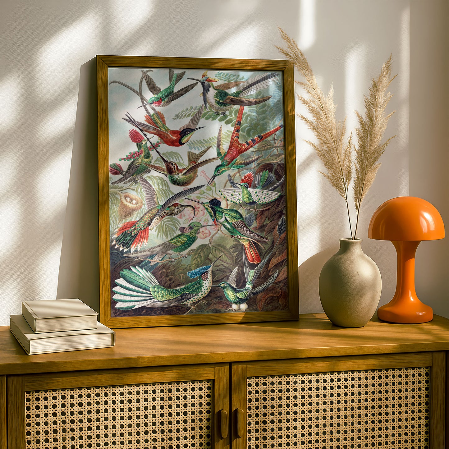 Ernst Haeckel Art Print | Plate 99: Trochilas | Vintage Wall Art Poster