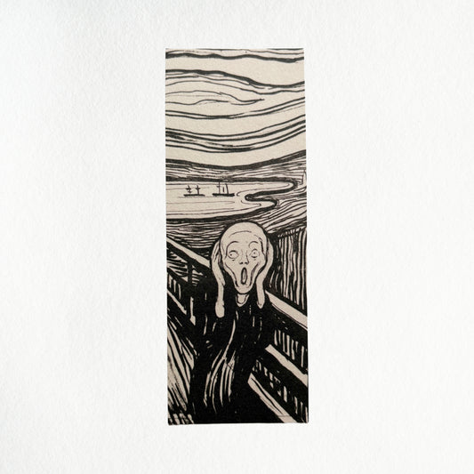 The Scream Bookmark | Edvard Munch | Art Bookmark | Book Lover Gift