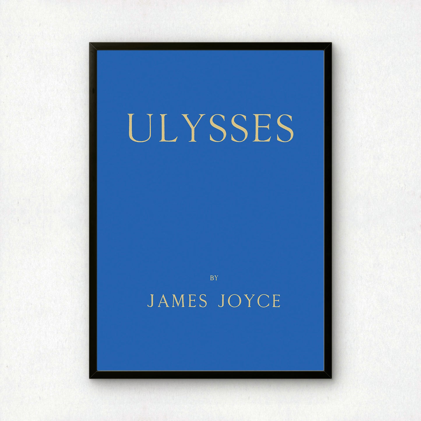 Ulysses Cover Art Print | In Aged Original Green or the Blue James Joyce Intended(?)