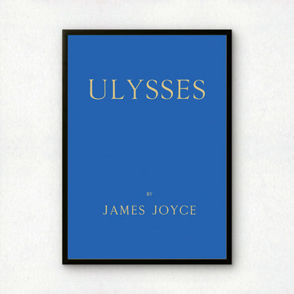 Ulysses Cover Art Print | In Aged Original Green or the Blue James Joyce Intended(?)