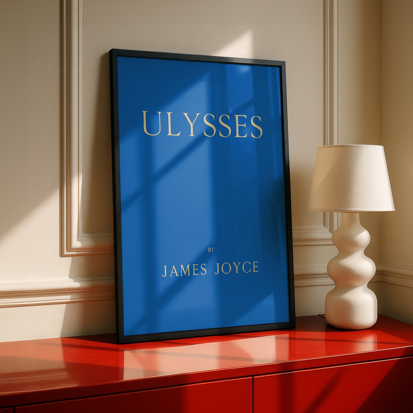 Ulysses Cover Art Print | In Aged Original Green or the Blue James Joyce Intended(?)