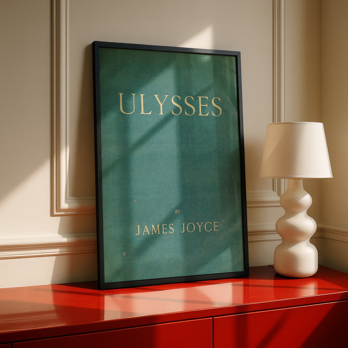 Ulysses Cover Art Print | In Aged Original Green or the Blue James Joyce Intended(?)