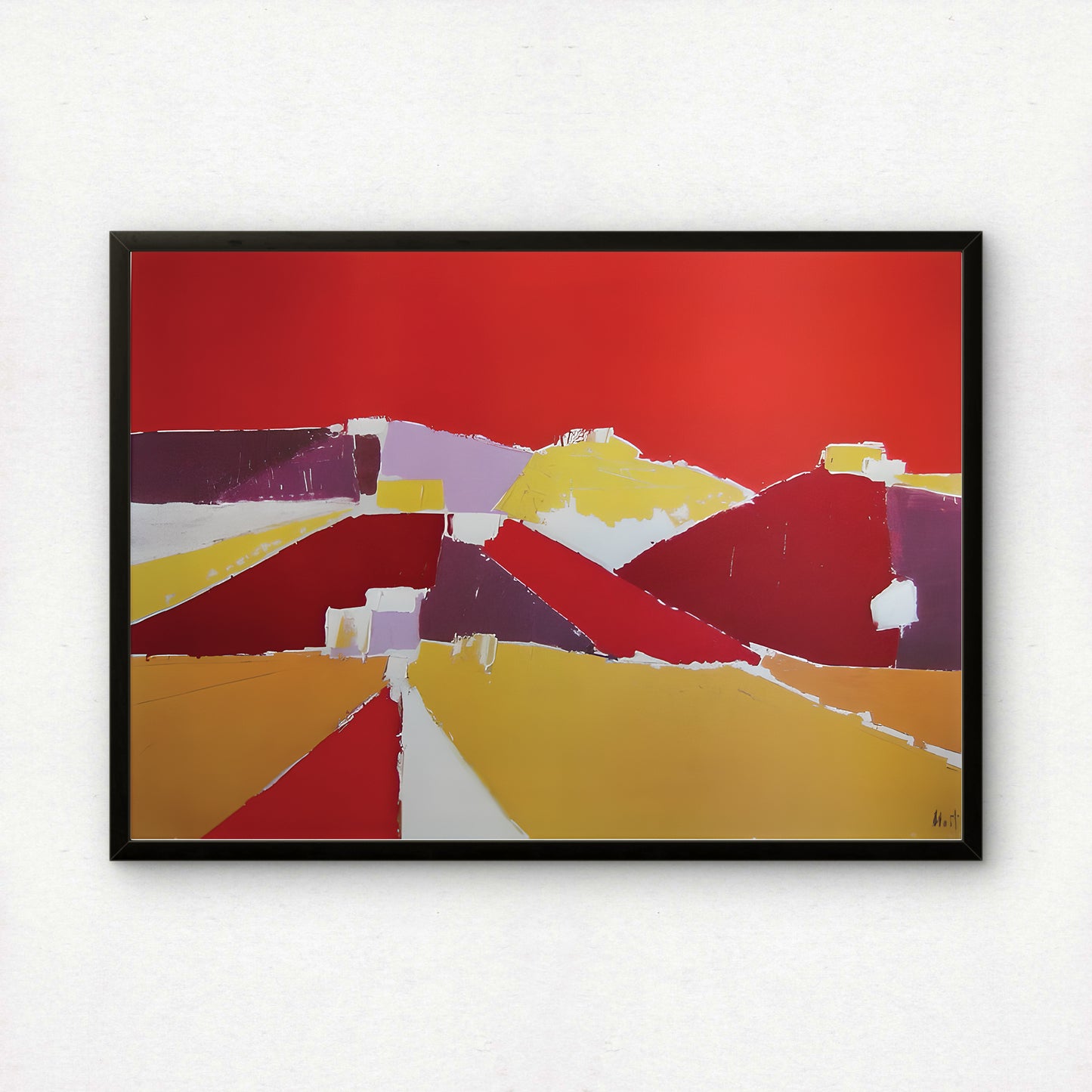 Agrigente, 1953 by Nicolas de Staël | Abstract Art Print | Premium Wall Art
