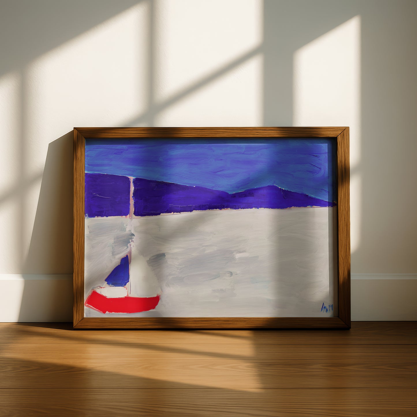 Marine, 1954 by Nicolas de Staël | Abstract Art Print | Premium Wall Art