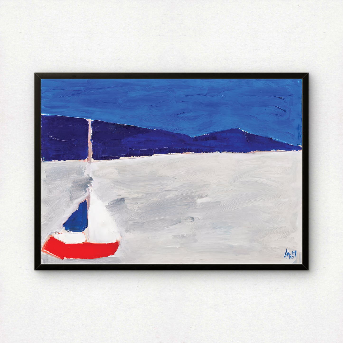Marine, 1954 by Nicolas de Staël | Abstract Art Print | Premium Wall Art