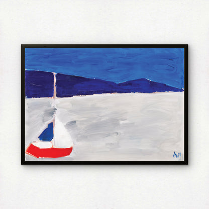 Marine, 1954 by Nicolas de Staël | Abstract Art Print | Premium Wall Art