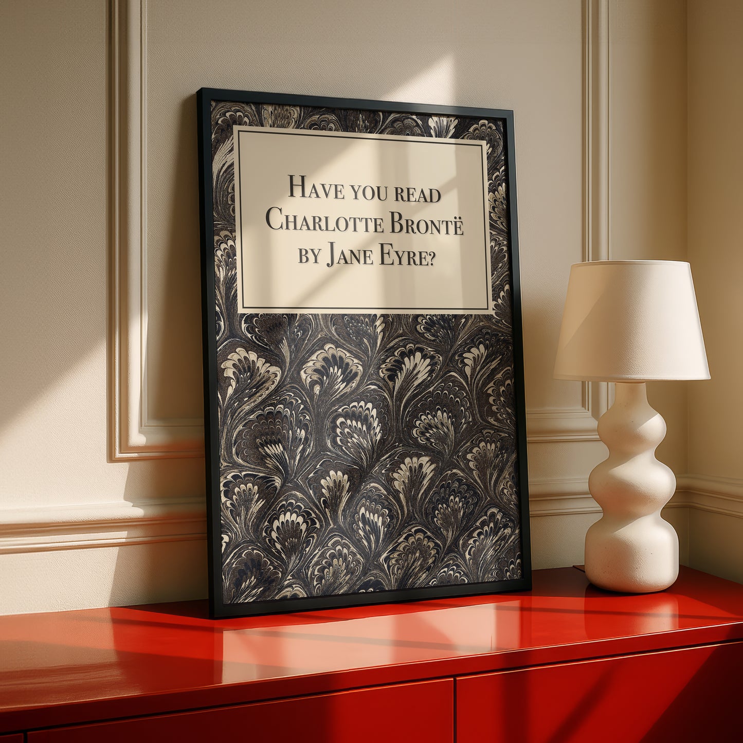 Have You Read Charlotte Brontë by Jane Eyre? Funny Classic Literature Art Print