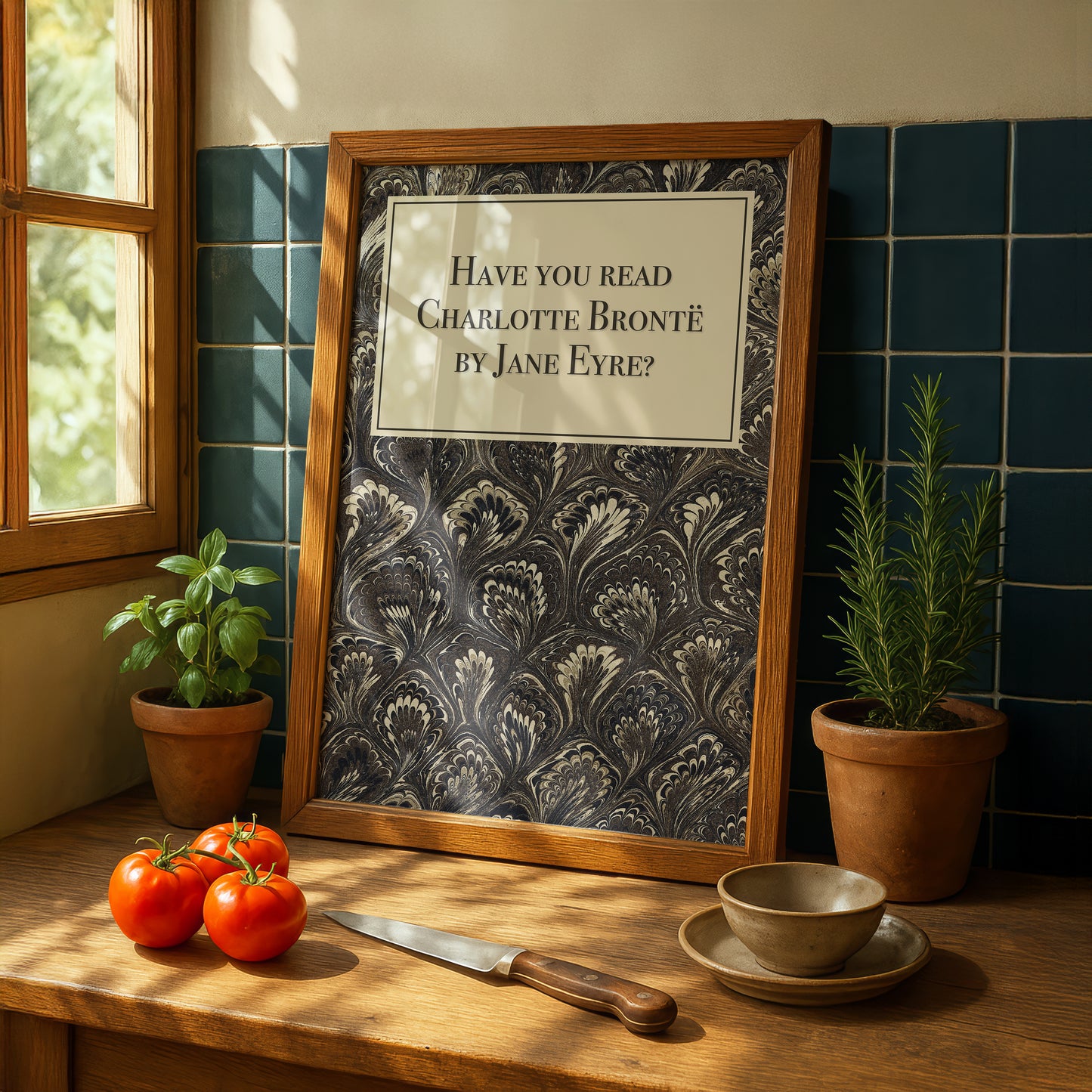 Have You Read Charlotte Brontë by Jane Eyre? Funny Classic Literature Art Print