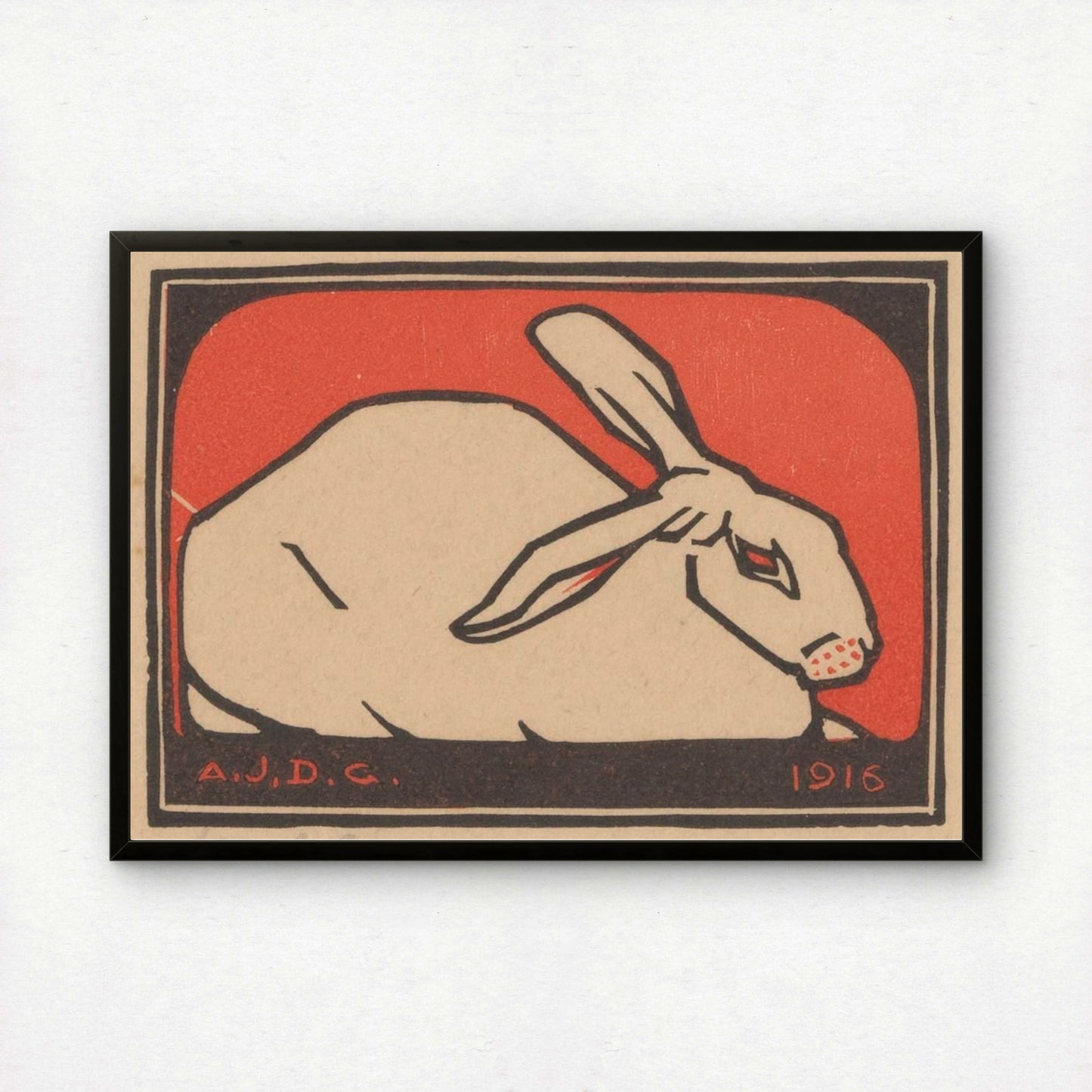 Julie de Graag Rabbit Art Print | Fine Art Print