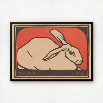 Julie de Graag Rabbit Art Print | Fine Art Print