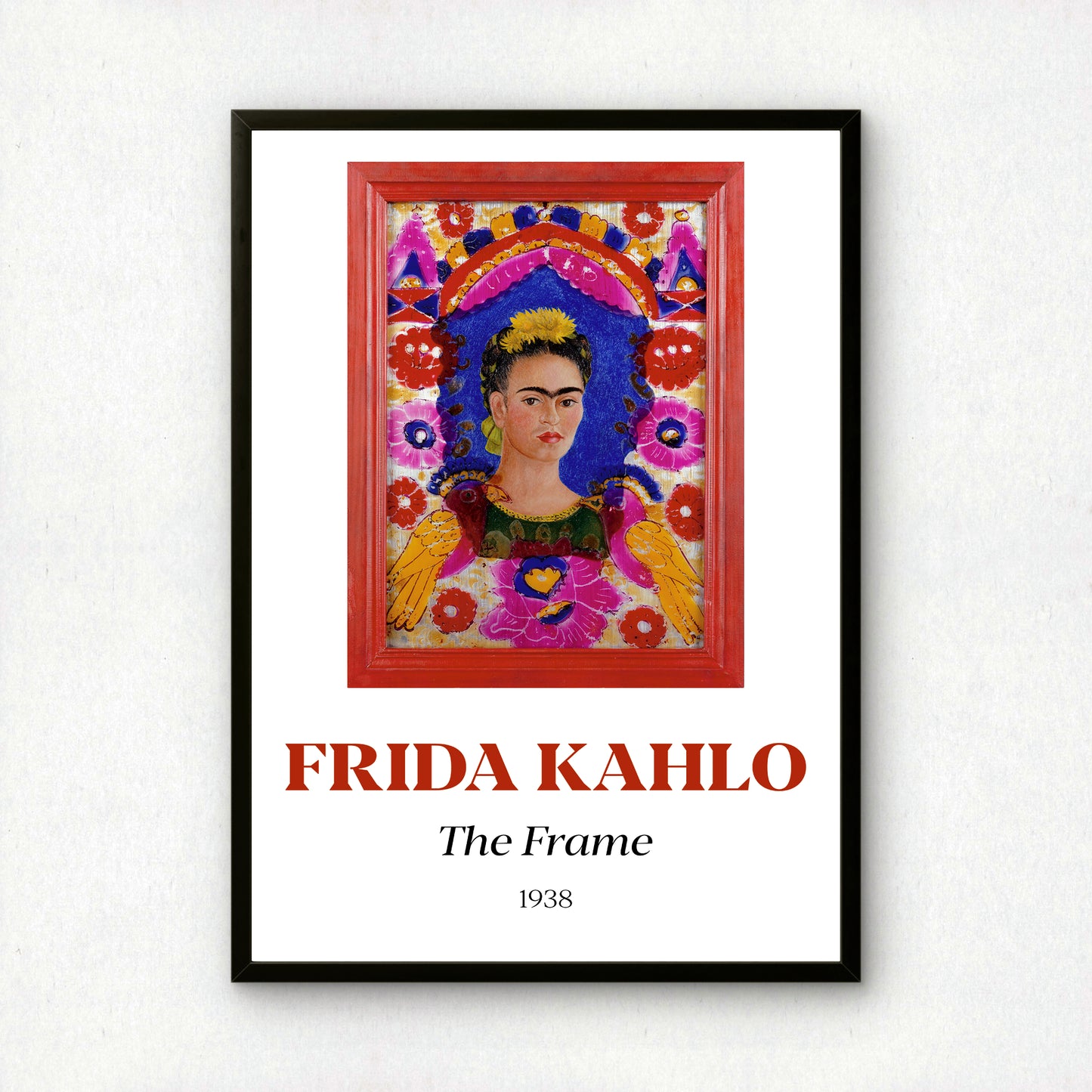 The Frame by Frida Kahlo | Premium Art Print | Wall Art