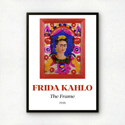 The Frame by Frida Kahlo | Premium Art Print | Wall Art