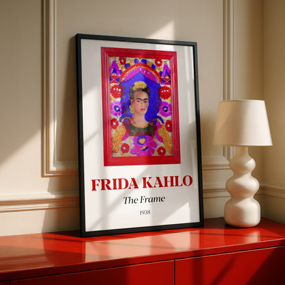 The Frame by Frida Kahlo | Premium Art Print | Wall Art