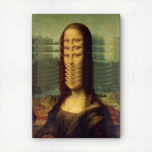 Mona Lisa Variations 001 | Art Print