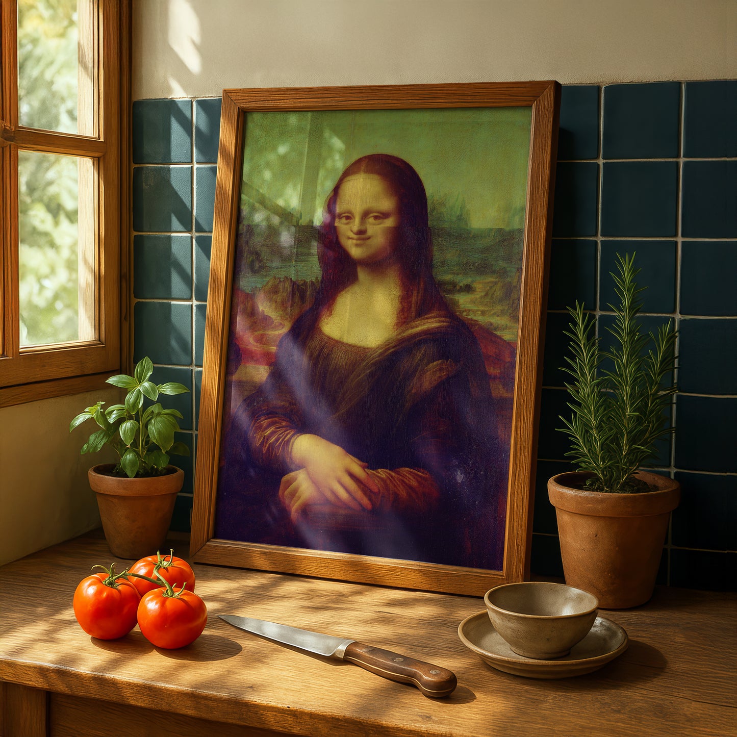 Mona Lisa Variations 002 | Art Print