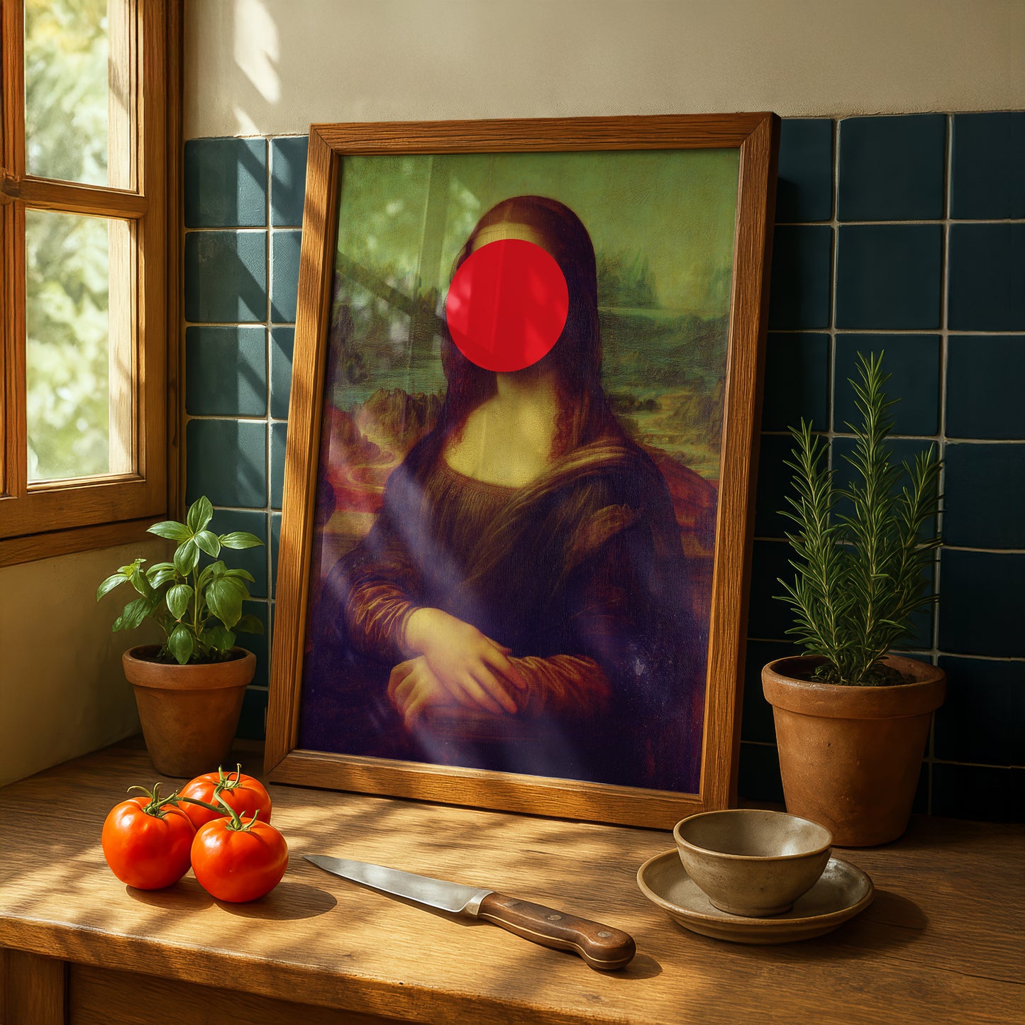 Mona Lisa Variations 006 (after John Baldessari) | Art Print