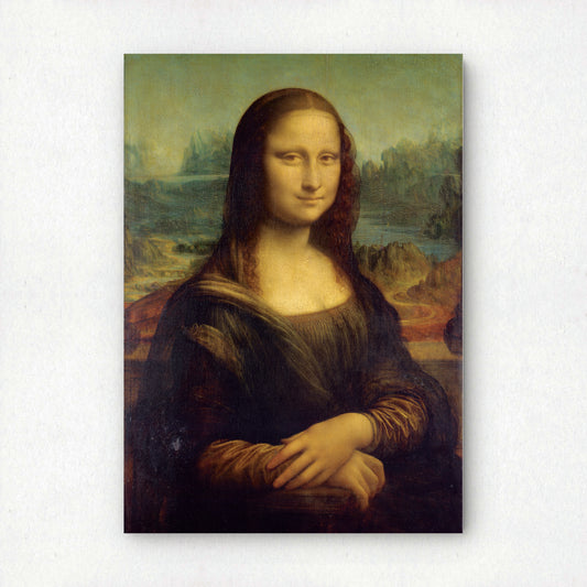 Mona Lisa Variations 008 | "Reverse" Art Print