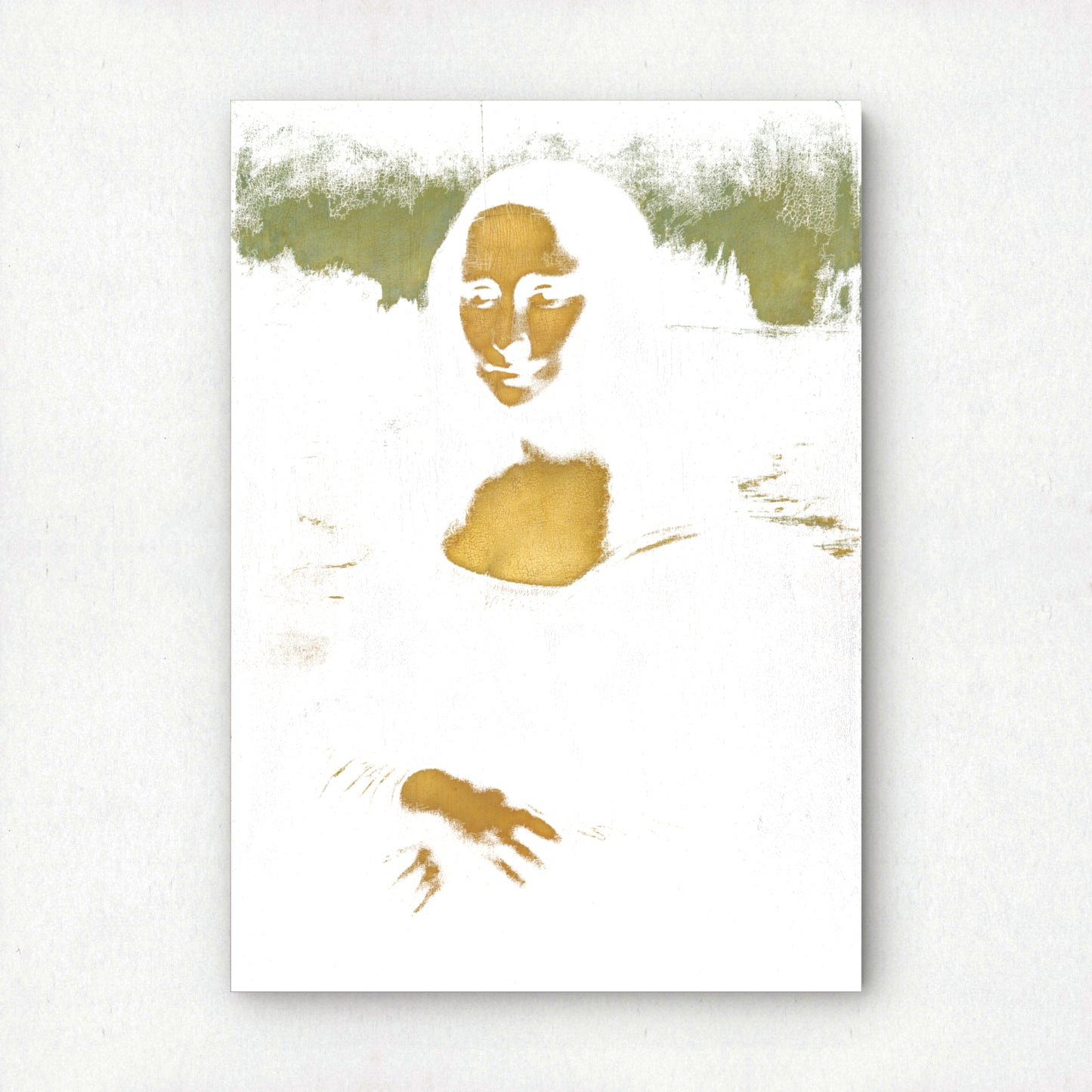 Mona Lisa Variations 009 | "White" Art Print