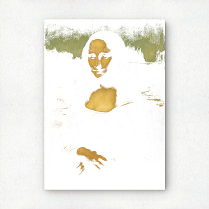Mona Lisa Variations 009 | "White" Art Print