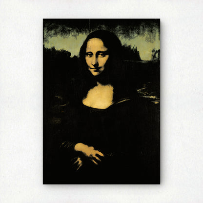 Mona Lisa Variations 010 | "Goth" Art Print