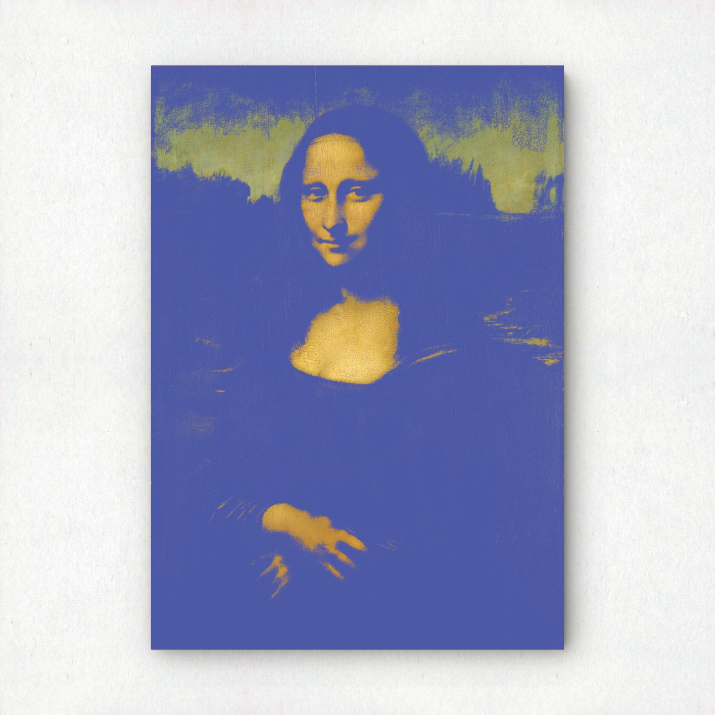 Mona Lisa Variations 012 | "Blue" Art Print