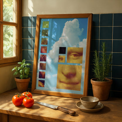 Mona Lisa Variations 019 | "Windows" Art Print