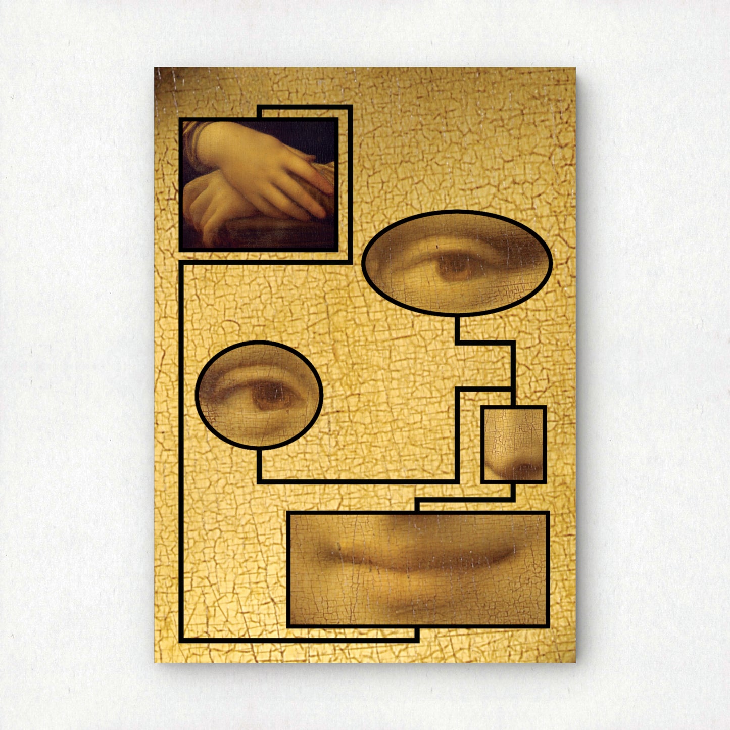 Mona Lisa Variations 020 | "Parts" Art Print