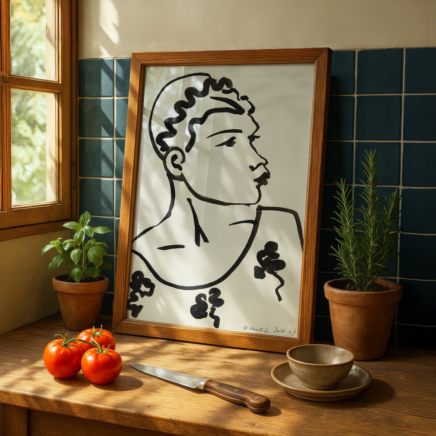 Head by Henri Matisse | Fine Art Print | Wall Art