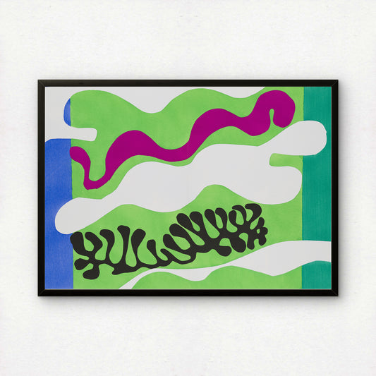 Lagoon Cut-out by Henri Matisse | Premium Art Print | Wall Art